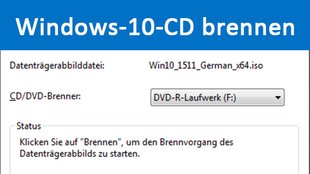 Windows 10: CD & DVD brennen – so geht's