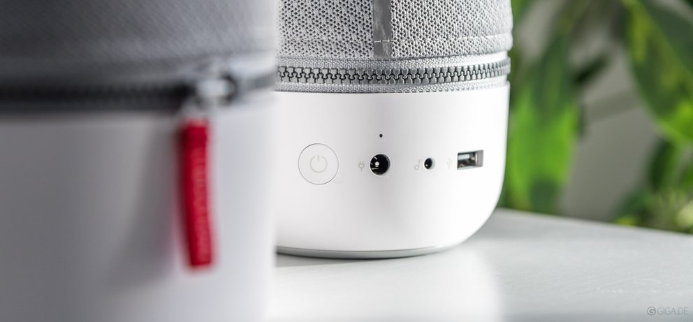 Anschlüsse des Libratone Zipp (Mini)