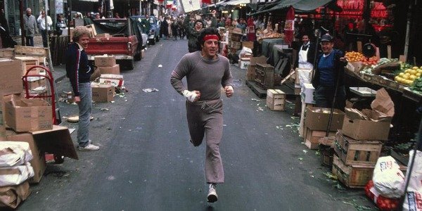Sylvester Stallone in Rocky 2