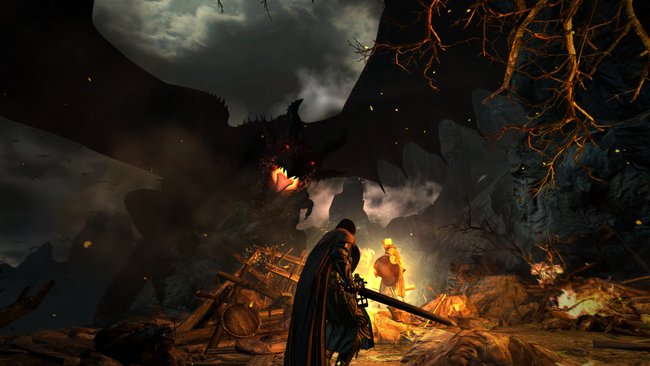 Das Ziel in Dragon's Dogma: Dark Arisen ist es, den Drachen zu besiegen, um euer Dorf zu beschützen