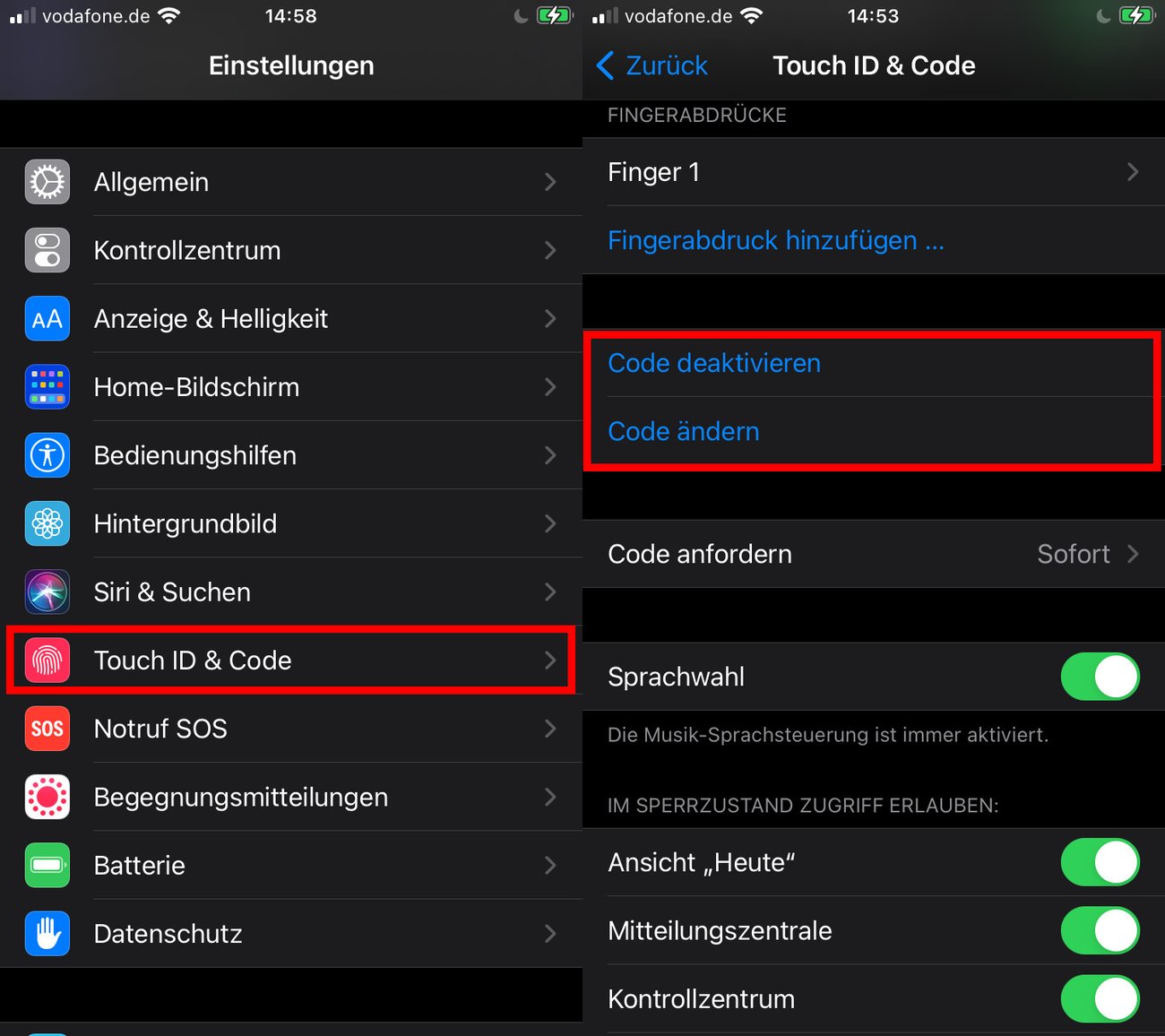 iPhone Code ändern oder deaktivieren so geht s