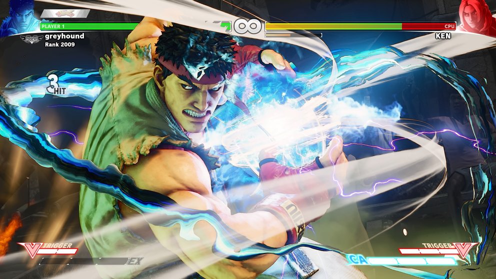 Street Fighter 5 Attacke
