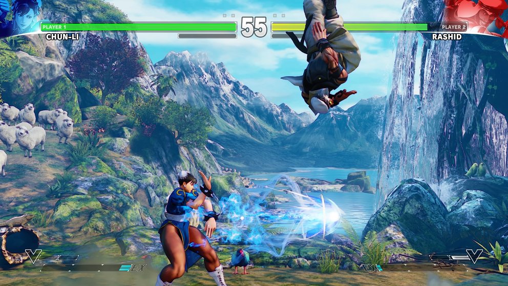 Street Fighter 5 Rashid V-Skill