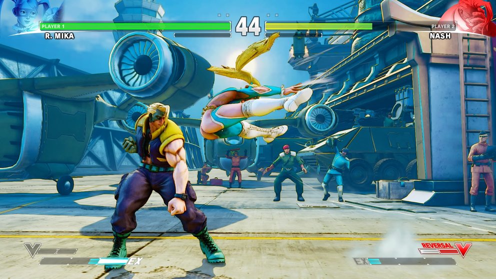 Street Fighter Rainbow Mika