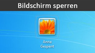 Bildschirm sperren (Windows, Mac OS X, iPhone & Android)