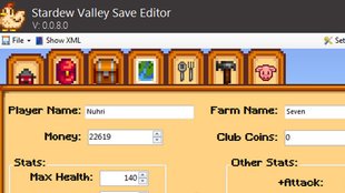 Stardew Valley: Save Editor Download – Ändert Inventory-Items, Charakter-Werte, Haustier, Farm und mehr