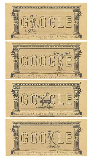 Google Doodle Olympia Screenshot