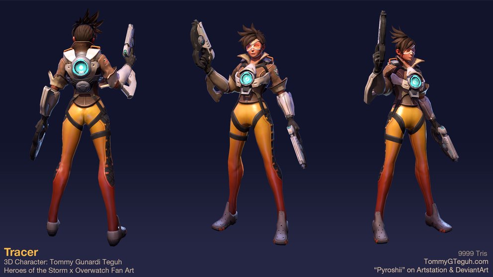 Tracer aus Overwatch bekommt bald eine Rolle bei Heroes of the Storm.