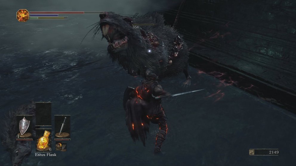 Vieles in Dark Souls 3 dürfte Kennern bekannt vorkommen – irgendwie ist's aber zumeist trotzdem schön (ja, Screenshot enthält absichtlich keinen Spoiler)