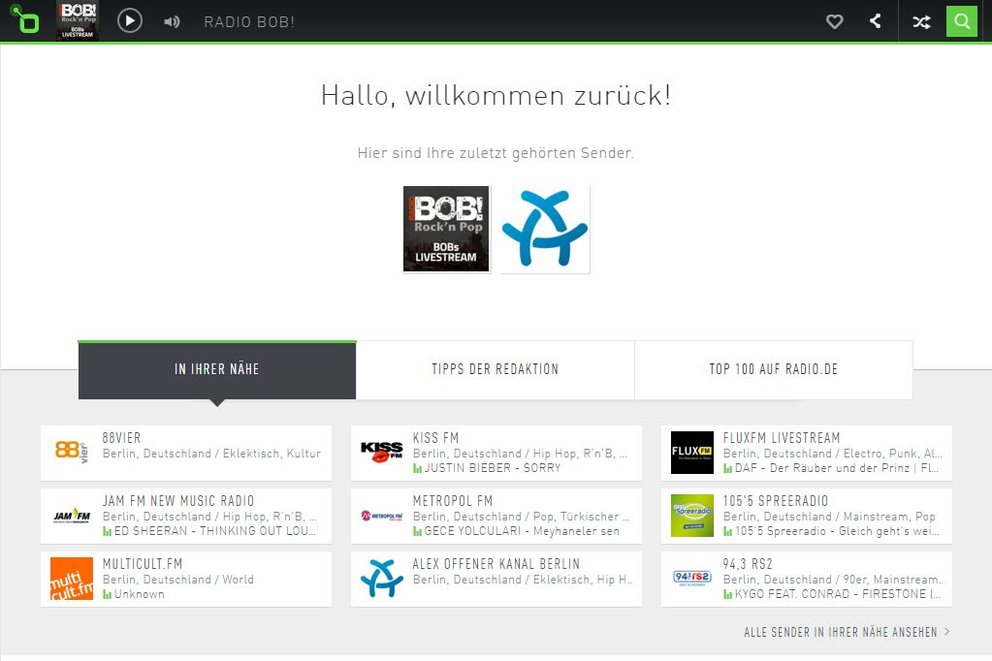 kostenlos hören, ohne Anmeldung so geht’s