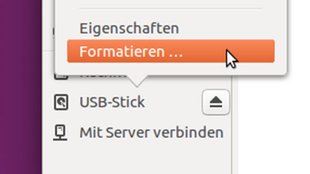 Ubuntu: USB-Stick formatieren – so geht's