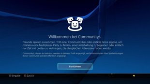 PlayStation 4 Community erstellen oder beitreten - so geht's