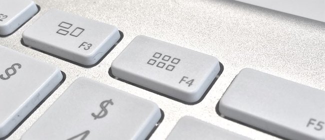 mac-tastatur-f4