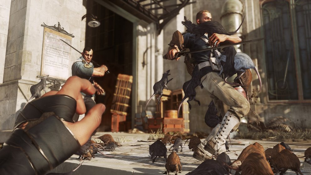 Ratten spielten schon im ersten Dishonored eine nicht ganz unwichtige Rolle. Auch im Nachfolger unterstützen uns die Nager wieder tatkräftig.