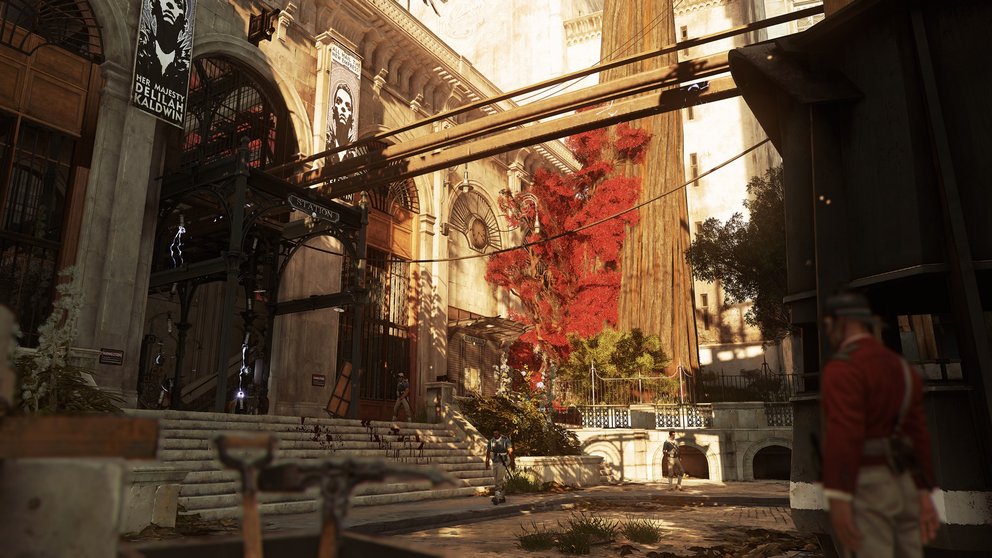 Die Welt von Dishonored 2 sieht ganz anders aus als im Vorgänger, aber sie bleibt trotzdem dem Grundstil treu.
