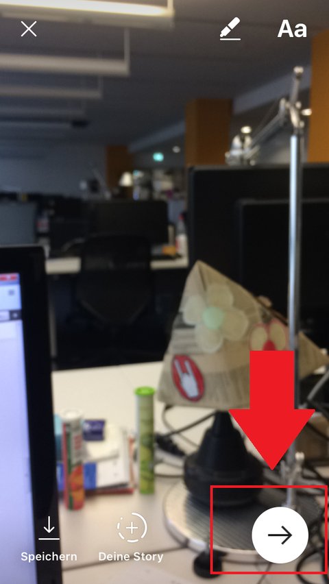 Instagram Screenshot Benachrichtigung