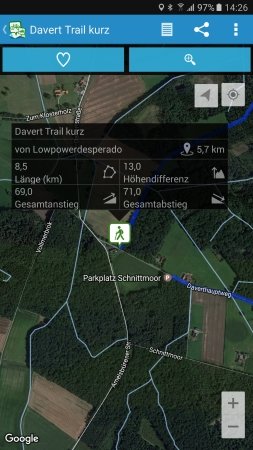 Fahrradtour planen mit der App