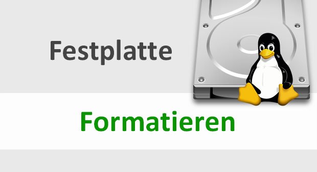 Linux Festplatte Formatieren So Geht S