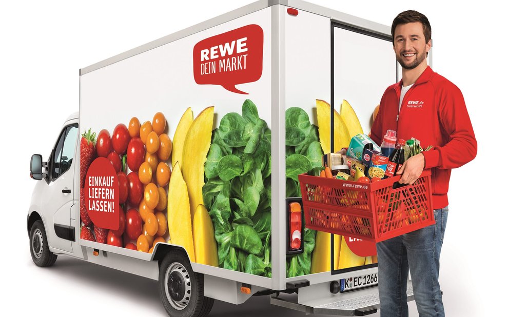 Der REWE Lieferservice ist derzeit Deutschlands Nr. 1 Online-Supermarkt für frische Lebensmittel, Stand 10.10.2016 (Quelle: REWE)