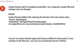 Lösung: 0x80070091 – Windows-Fehler bei Systemwiederherstellung & Ordner-Löschen