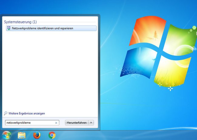 Windows kann zunächst selbst Netzwerkprobleme reparieren.