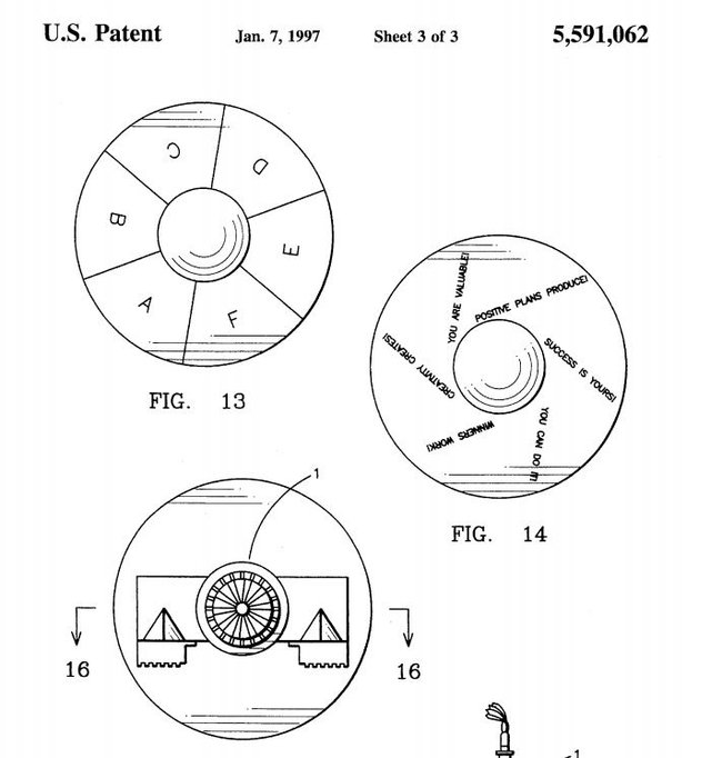 Fidget Spinner Patent