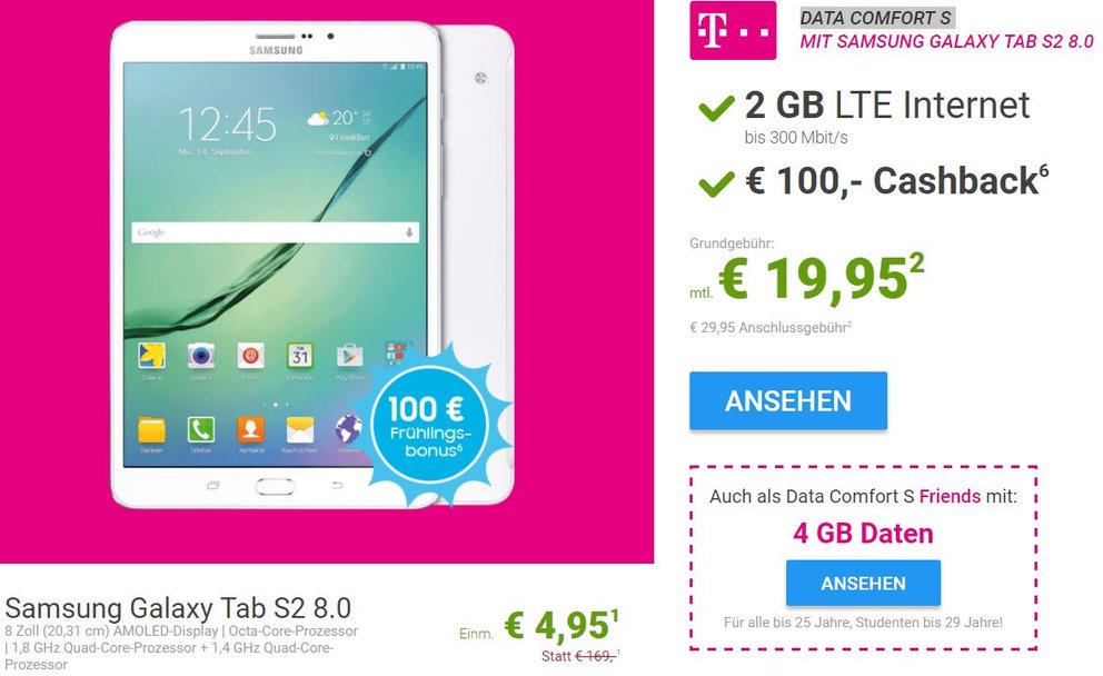 Samsung-Tab-S2-Aktion-Sparhandy