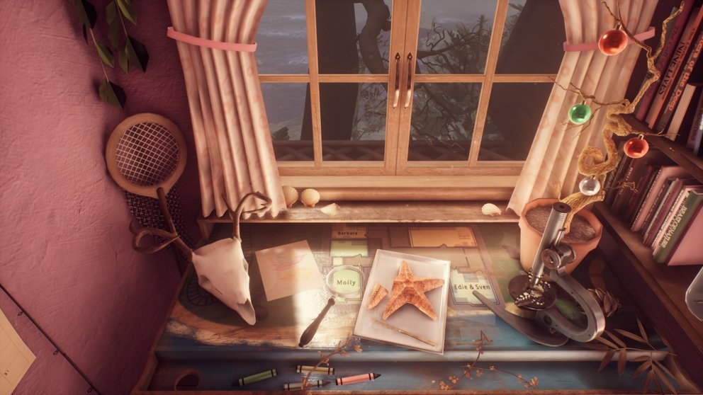 Eine der Stärken von What Remains of Edith Finch ist das „environmental storytelling“ - das Erzählen von Geschichten über platzierte Objekte statt über Worte.