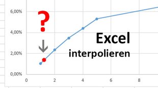 Excel: Werte interpolieren (mit Tutorial-Video)
