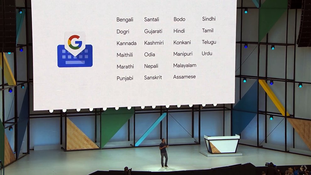 Gboard unterstützt zahlreiche neue Sprachen
