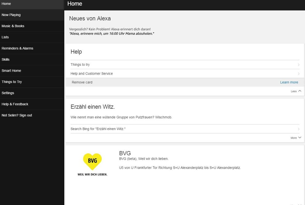 Amazon Echo Login