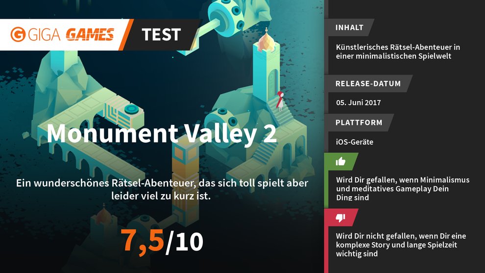 Monument Valley 2 Test Wertung