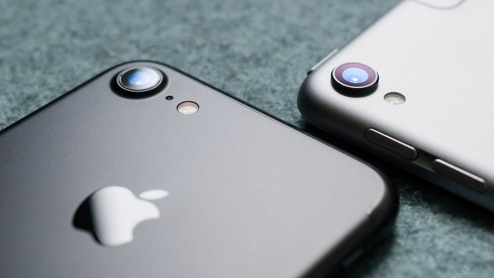 iPhone 7 und iPad Pro 10,5 besitzen das selbe Kameramodul, unterscheiden sich aber im Design der Fassung.