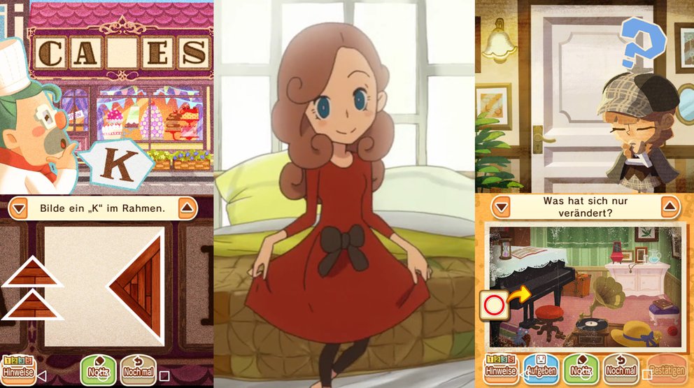 Die Rätsel in Layton's Mystery Journey sind zwar nicht immer logisch und manchmal auch viel zu einfach, dafür entsprechen sie aber auch dem Charakter von Katrielle.