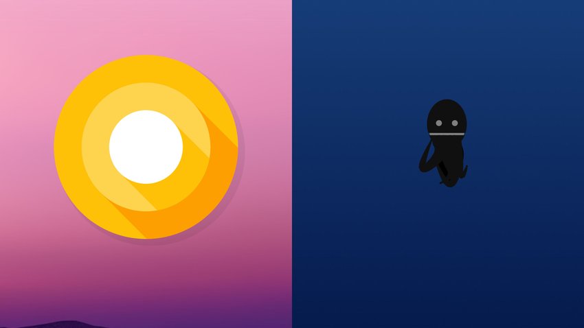 Ab Android 8 Preview-Version 4 könnt ihr einen Tintenfisch durchs Bild bewegen.