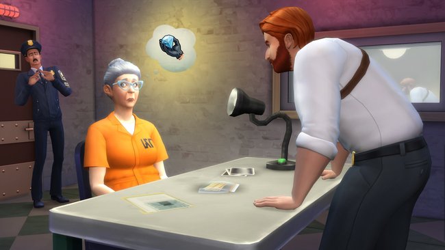 In Die Sims 4: An die Arbeit könnt ihr auch Polizist werden – und den gesamten Berufsalltag miterleben.