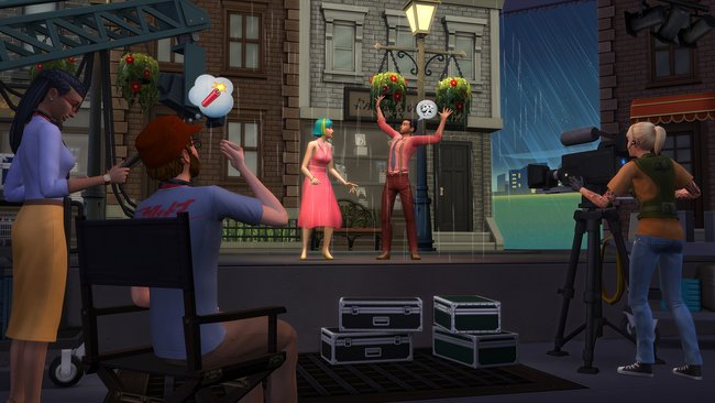 Werdet der Star am Himmel mit Die Sims 4: Werde berühmt.