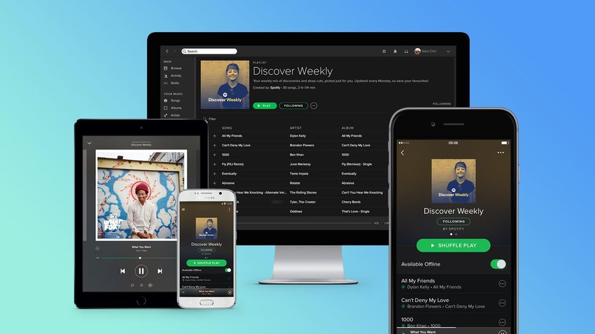 Spotify,Musikstreaming,App