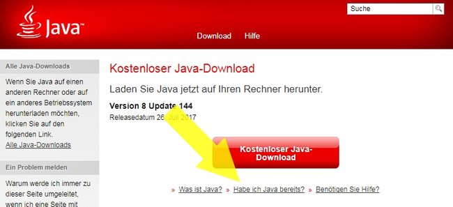 Welche Java Version Browser