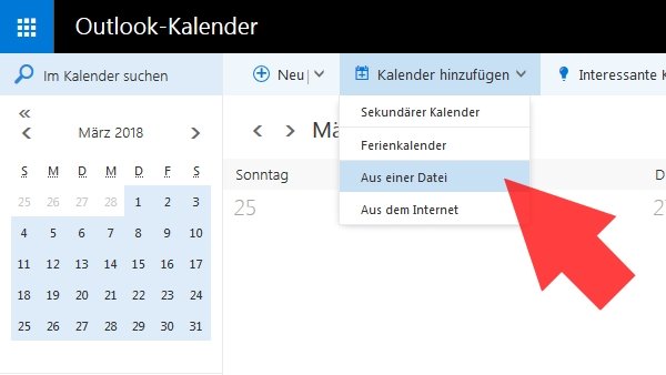 Outlook: Kalender im- und exportieren – so geht's