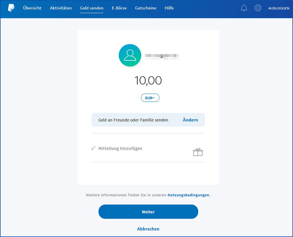 Paypal E Mail Adresse Hinzufügen