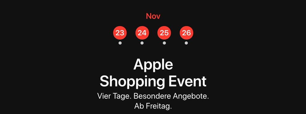 Apple zum Black Friday 2018: Diese Rabatte gibt’s heute zum Shopping-Event