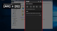 Windows 11/10: Integrierten Screen-Recorder nutzen (Bildschirm aufnehmen)
