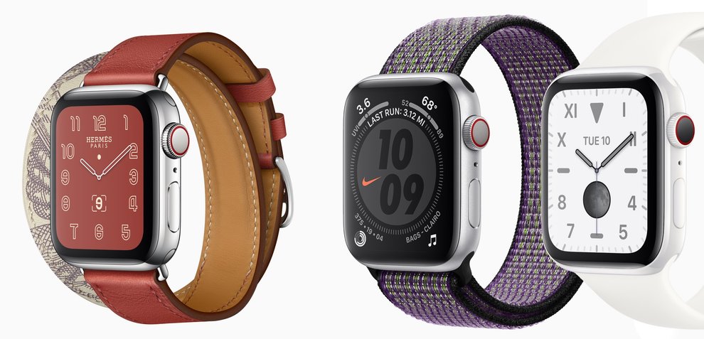Smartwatch'ların teknik özellikleri, fiyatlandırma, Nike ve Hermes sürümleri 1