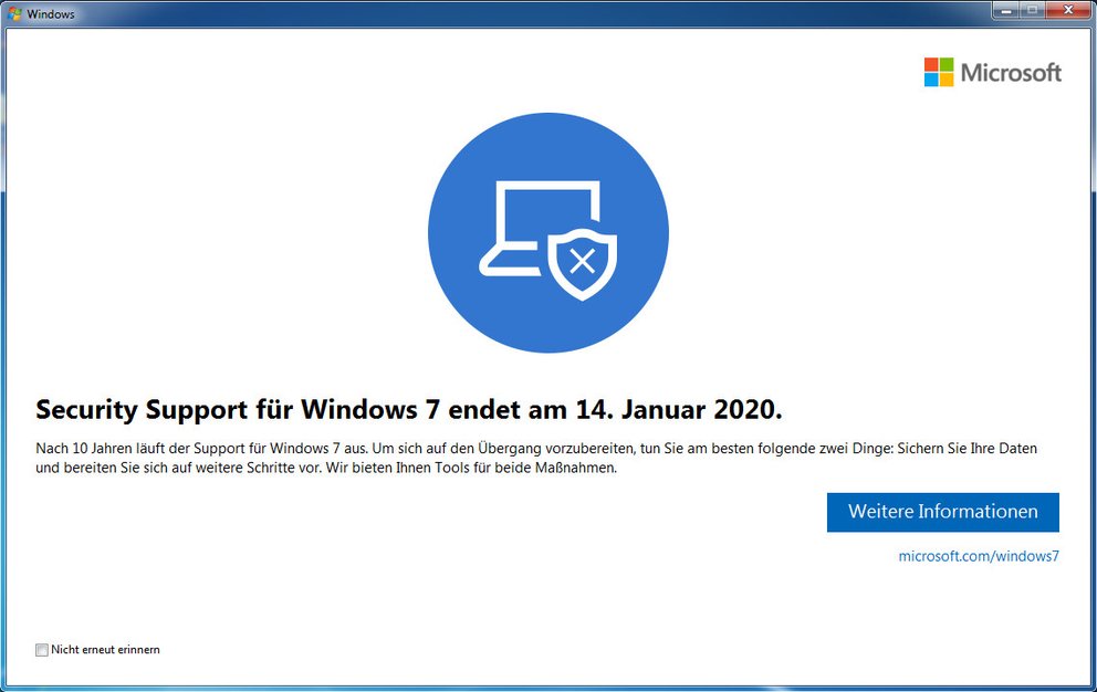 Solche Meldungen lassen sich deaktivieren. Bild: GIGA
