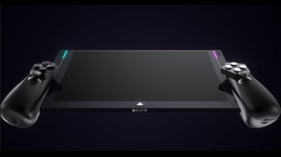 Das wäre mal ein außergewöhnliches Design. Als hätte die PS5 sich mit der Nintendo Switch verbunden.
