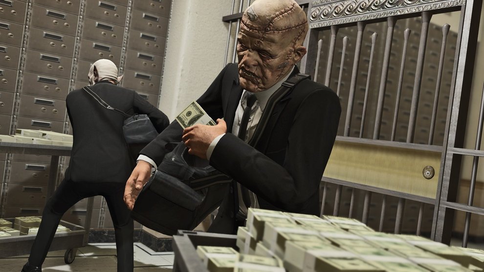 Der erste und einfachste Heist in GTA 5 Online ist der Fleeca Job: Ihr erledigt ihn mit zwei Spielern. Der erste und einfachste Heist in GTA 5 Online ist der Fleeca Job: Ihr erledigt ihn mit zwei Spielern.