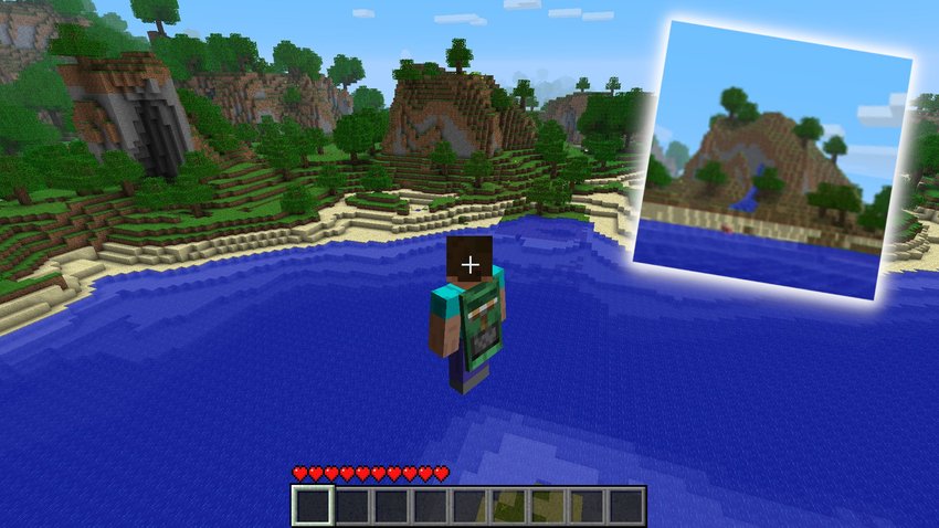 Minecraft-Fans finden verborgene Welt.