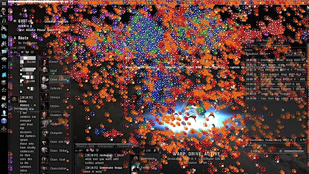 Es braucht wohl eine kleine Lebenspanne, um EVE Online so zu verstehen wie jene, die in diesem Universum leben. Es braucht wohl eine kleine Lebenspanne, um Eve Online so zu verstehen wie jene, die in diesem Universum leben.