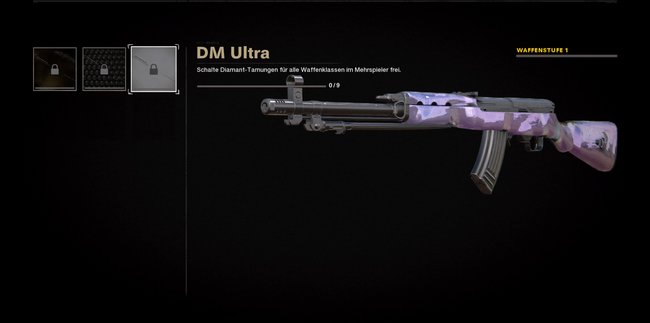 DM Ultra ist wahrscheinlich die begehrteste Waffentarnung von allen.